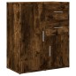 vidaXL Aparador de madera de ingeniería roble ahumado 60x31x70 cm vidaXL Aparador de madera de ingeniería roble ahumado 60x31x70 cm