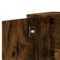 vidaXL Aparador de madera de ingeniería roble ahumado 60x31x70 cm vidaXL Aparador de madera de ingeniería roble ahumado 60x31x70 cm