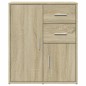 vidaXL Aparador de madera de ingeniería roble Sonoma 60x31x70 cm vidaXL Aparador de madera de ingeniería roble Sonoma 60x31x70 cm