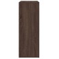 vidaXL Aparador de madera de ingeniería roble marrón 60x31x84 cm vidaXL Aparador de madera de ingeniería roble marrón 60x31x84 cm