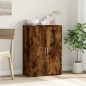 vidaXL Aparador de madera de ingeniería roble ahumado 60x31x84 cm vidaXL Aparador de madera de ingeniería roble ahumado 60x31x84 cm