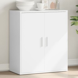 vidaXL Aparador de madera de ingeniería blanco 79x38x80 cm