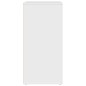vidaXL Aparador de madera de ingeniería blanco 79x38x80 cm vidaXL Aparador de madera de ingeniería blanco 79x38x80 cm