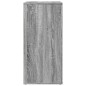 vidaXL Aparador de madera de ingeniería gris Sonoma 79x38x80 cm vidaXL Aparador de madera de ingeniería gris Sonoma 79x38x80 cm