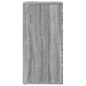 vidaXL Aparador de madera de ingeniería gris Sonoma 60x39x80 cm vidaXL Aparador de madera de ingeniería gris Sonoma 60x39x80 cm
