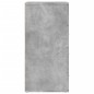 vidaXL Aparador de madera de ingeniería gris hormigón 60x39x80 cm vidaXL Aparador de madera de ingeniería gris hormigón 60x39x80 cm