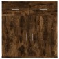 vidaXL Aparador de madera de ingeniería roble ahumado 79x38x80 cm vidaXL Aparador de madera de ingeniería roble ahumado 79x38x80 cm
