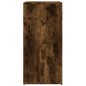 vidaXL Aparador de madera de ingeniería roble ahumado 79x38x80 cm vidaXL Aparador de madera de ingeniería roble ahumado 79x38x80 cm