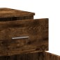vidaXL Aparador de madera de ingeniería roble ahumado 79x38x80 cm vidaXL Aparador de madera de ingeniería roble ahumado 79x38x80 cm