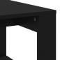 vidaXL Mesa de centro madera de ingeniería negro 102x50x35 cm vidaXL Mesa de centro madera de ingeniería negro 102x50x35 cm