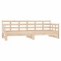 vidaXL Sofá cama extraíble madera maciza de pino 2x(90x200) cm vidaXL Sofá cama extraíble madera maciza de pino 2x(90x200) cm