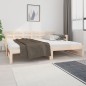 vidaXL Sofá cama extraíble madera maciza de pino 2x(90x200) cm vidaXL Sofá cama extraíble madera maciza de pino 2x(90x200) cm
