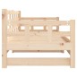 vidaXL Sofá cama extraíble madera maciza de pino 2x(90x200) cm vidaXL Sofá cama extraíble madera maciza de pino 2x(90x200) cm