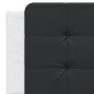 vidaXL Cama con colchón cuero sintético blanco y negro 160x200 cm vidaXL Cama con colchón cuero sintético blanco y negro 160x200 cm