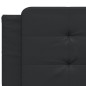 vidaXL Cama con colchón cuero sintético negro 200x200 cm vidaXL Cama con colchón cuero sintético negro 200x200 cm