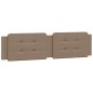 vidaXL Cama con colchón cuero sintético capuchino 200x200 cm vidaXL Cama con colchón cuero sintético capuchino 200x200 cm