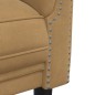 vidaXL Juego de sofás 2 piezas terciopelo marrón vidaXL Juego de sofás 2 piezas terciopelo marrón