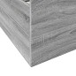 vidaXL Cama con cajones madera ingeniería gris Sonoma 140x200 cm vidaXL Cama con cajones madera ingeniería gris Sonoma 140x200 cm