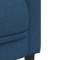 vidaXL Juego de sofás 3 piezas tela azul vidaXL Juego de sofás 3 piezas tela azul
