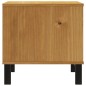vidaXL Mesa auxiliar FLAM madera maciza de pino 50x50x50 cm vidaXL Mesa auxiliar FLAM madera maciza de pino 50x50x50 cm