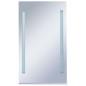 vidaXL Espejo de pared de baño con LED y estante 60x100 cm vidaXL Espejo de pared de baño con LED y estante 60x100 cm