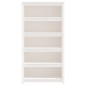 vidaXL Estantería madera maciza de pino blanca 80x35x154 cm vidaXL Estantería madera maciza de pino blanca 80x35x154 cm