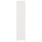 vidaXL Estantería madera maciza de pino blanca 80x35x154 cm vidaXL Estantería madera maciza de pino blanca 80x35x154 cm
