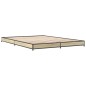 vidaXL Estructura cama madera ingeniería metal roble Sonoma 120x200 cm vidaXL Estructura cama madera ingeniería metal roble Sonoma 120x200 cm