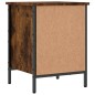 vidaXL Zapatero madera de ingeniería roble ahumado 38x35x50 cm vidaXL Zapatero madera de ingeniería roble ahumado 38x35x50 cm