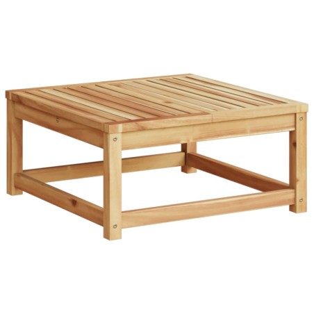 vidaXL Mesa de jardín madera maciza de acacia 63x63x30 cm