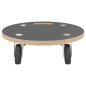 vidaXL Soportes con ruedas 2 uds redondos Ø38x11,5 cm vidaXL Soportes con ruedas 2 uds redondos Ø38x11,5 cm