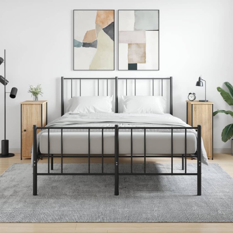 vidaXL Mesitas noche 2 uds madera ingeniería roble Sonoma 32x42x80 cm vidaXL Mesitas noche 2 uds madera ingeniería roble Sonoma 32x42x80 cm
