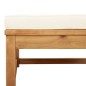 vidaXL Juego de muebles jardín 5 pzas con cojines madera maciza acacia vidaXL Juego de muebles jardín 5 pzas con cojines madera maciza acacia