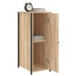 vidaXL Mesitas noche 2 uds madera ingeniería roble Sonoma 32x42x80 cm vidaXL Mesitas noche 2 uds madera ingeniería roble Sonoma 32x42x80 cm