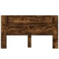 vidaXL Cabecero de cama con LED roble ahumado 180x16,5x103,5 cm vidaXL Cabecero de cama con LED roble ahumado 180x16,5x103,5 cm