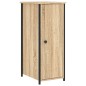 vidaXL Mesitas noche 2 uds madera ingeniería roble Sonoma 32x42x80 cm vidaXL Mesitas noche 2 uds madera ingeniería roble Sonoma 32x42x80 cm