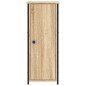 vidaXL Mesitas noche 2 uds madera ingeniería roble Sonoma 32x42x80 cm vidaXL Mesitas noche 2 uds madera ingeniería roble Sonoma 32x42x80 cm
