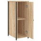 vidaXL Mesitas noche 2 uds madera ingeniería roble Sonoma 32x42x80 cm vidaXL Mesitas noche 2 uds madera ingeniería roble Sonoma 32x42x80 cm