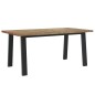 vidaXL Mesa de comedor de madera de acacia maciza 170x90 cm vidaXL Mesa de comedor de madera de acacia maciza 170x90 cm