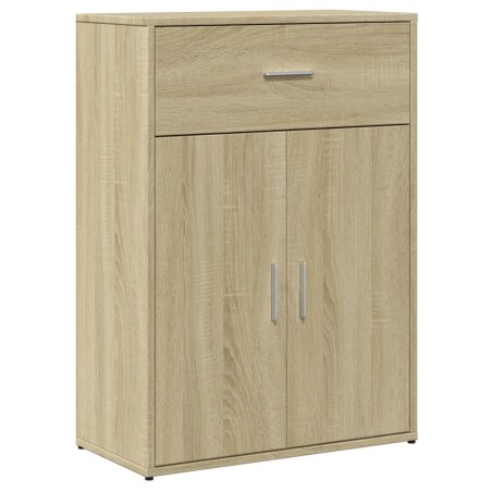 vidaXL Aparador madera de ingeniería roble Sonoma 60x30x84 cm