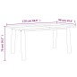 vidaXL Mesa de comedor de madera de acacia maciza 170x90 cm vidaXL Mesa de comedor de madera de acacia maciza 170x90 cm