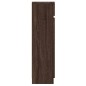 vidaXL Zapatero madera de ingeniería roble marrón 100,5x28x100 cm vidaXL Zapatero madera de ingeniería roble marrón 100,5x28x100 cm