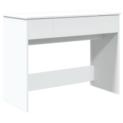 vidaXL Tocador con espejo blanco 100x45x76 cm