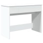vidaXL Tocador con espejo blanco 100x45x76 cm