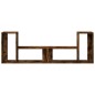 vidaXL Muebles de TV 2 uds madera ingeniería roble ahumado 75x30x50 cm vidaXL Muebles de TV 2 uds madera ingeniería roble ahumado 75x30x50 cm