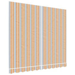 vidaXL Tela de repuesto de toldo rayas de colores 3x2,5 m