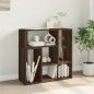 vidaXL Muebles de TV 2 uds madera ingeniería roble marrón 75x30x50 cm