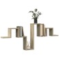vidaXL Estantería pared madera ingeniería roble Sonoma 104,5x10x43 cm vidaXL Estantería pared madera ingeniería roble Sonoma 104,5x10x43 cm
