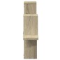 vidaXL Estantería pared madera ingeniería roble Sonoma 104,5x10x43 cm vidaXL Estantería pared madera ingeniería roble Sonoma 104,5x10x43 cm