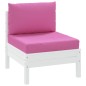 vidaXL Cojines para palés 2 unidades tela Oxford rosa vidaXL Cojines para palés 2 unidades tela Oxford rosa
